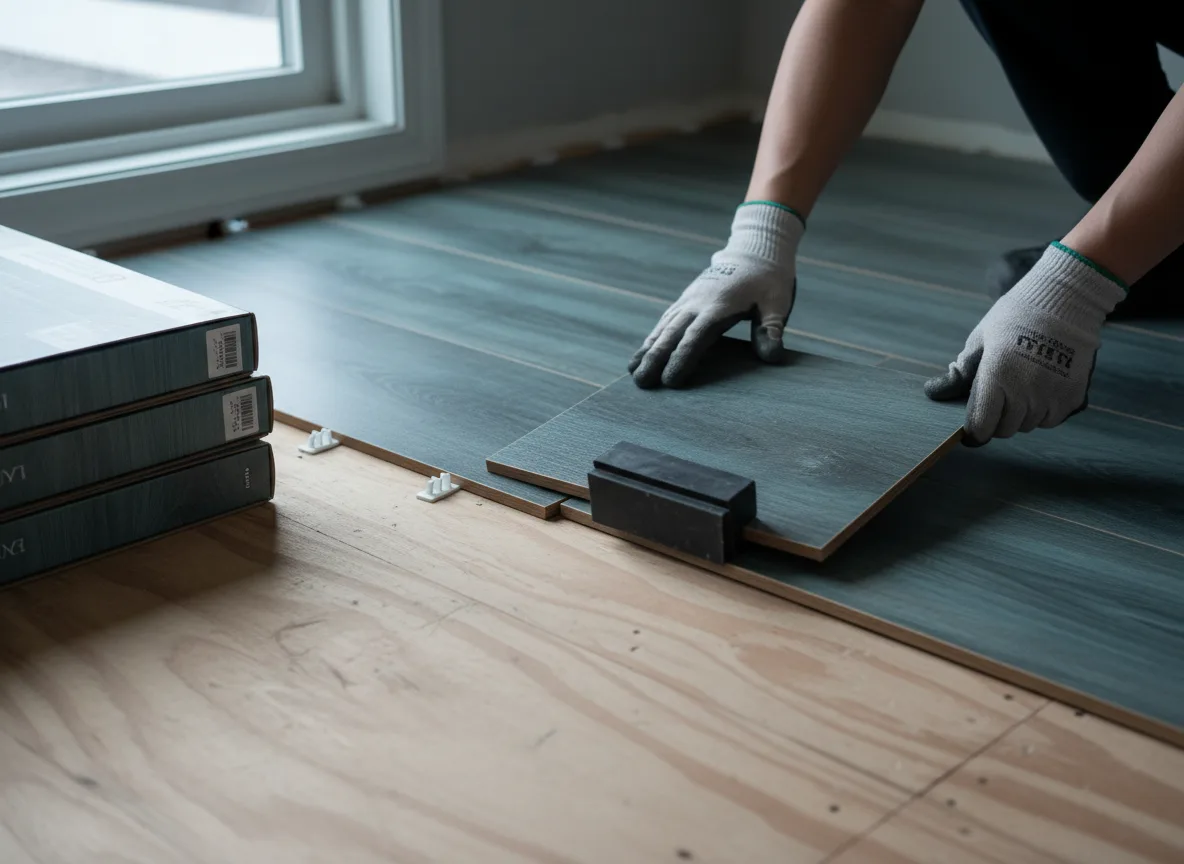 Luxury Vinyl Plank Installation company in Harmony, ME